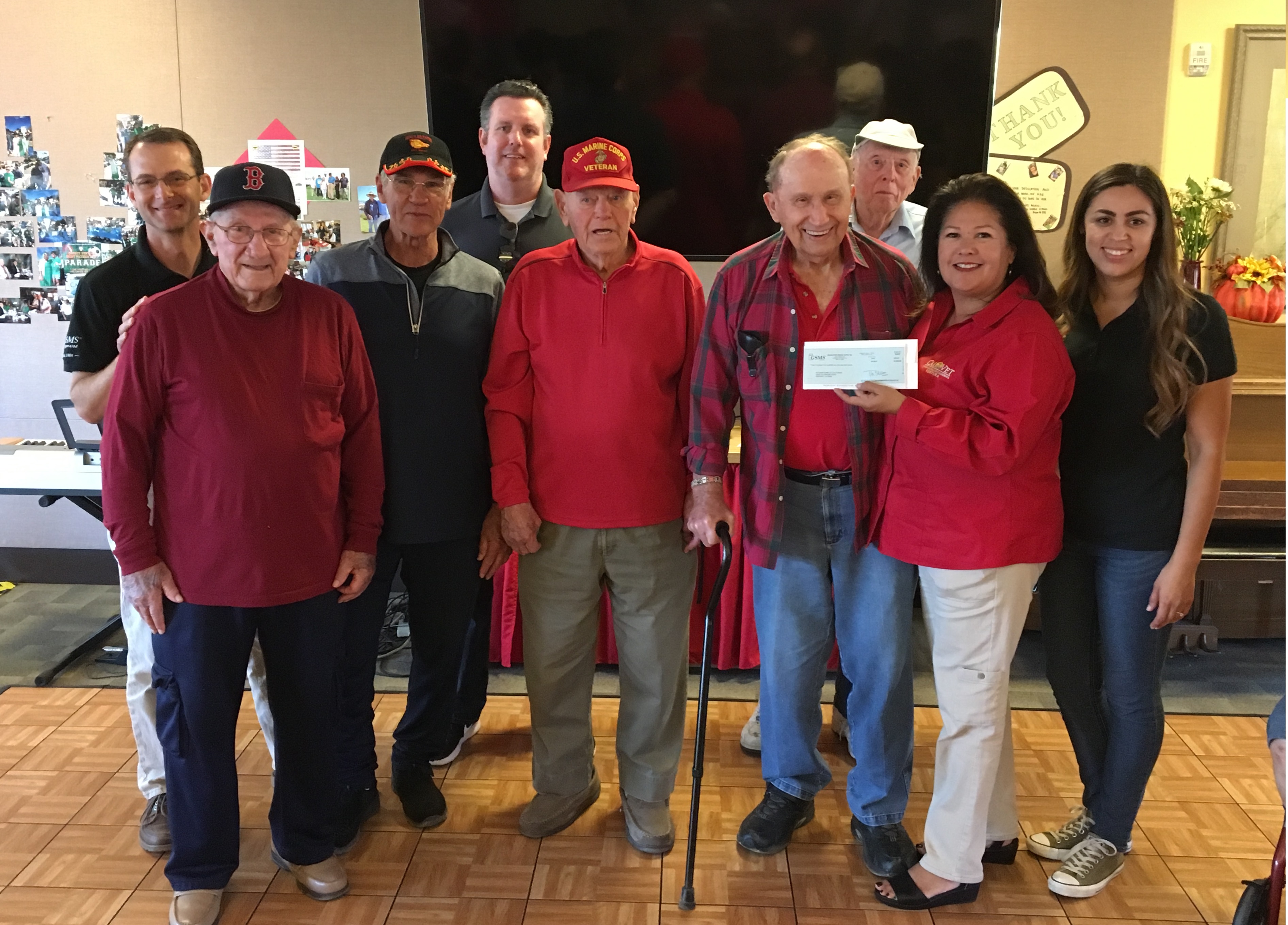 GSMS employees and veterans